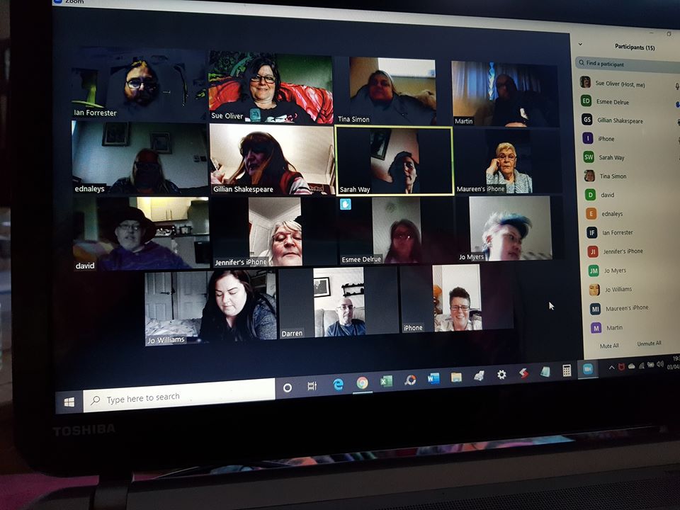 Social Distance Online Zoom Group