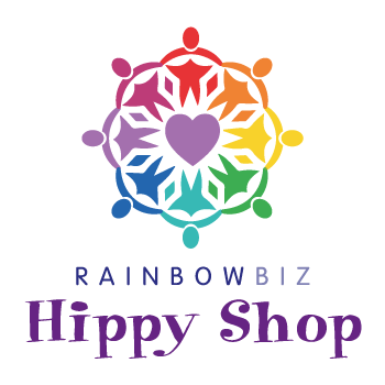 RainbowBiz Hippy Shop Logo