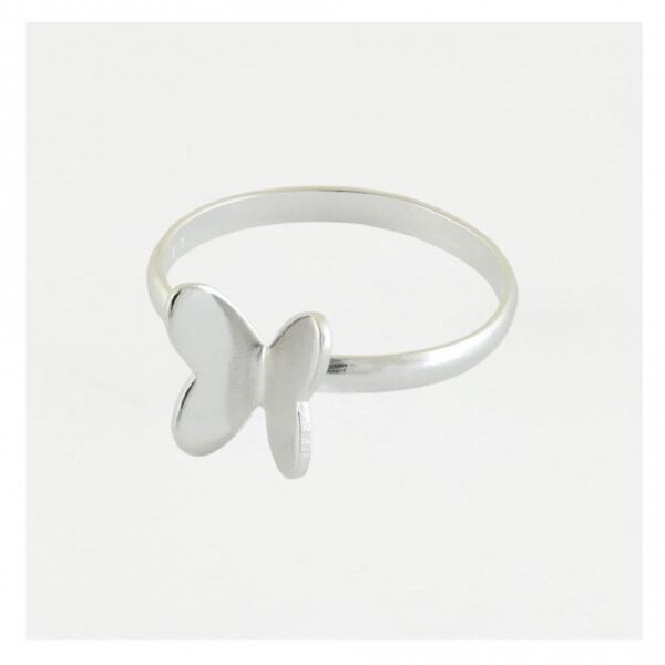 Silver Butterfly Ring