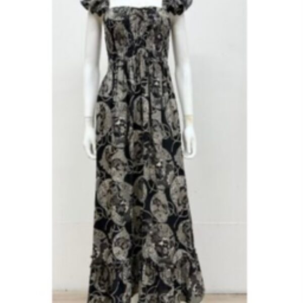 Black short sleeve dress