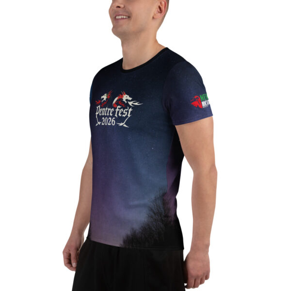 Pentre fest 2026 All Over Print Men's athletic t-shirt - Image 3