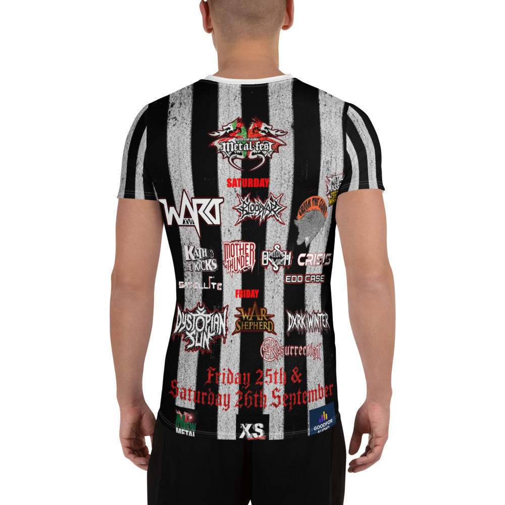New Metal Fest - Men's athletic t-shirt - Image 2