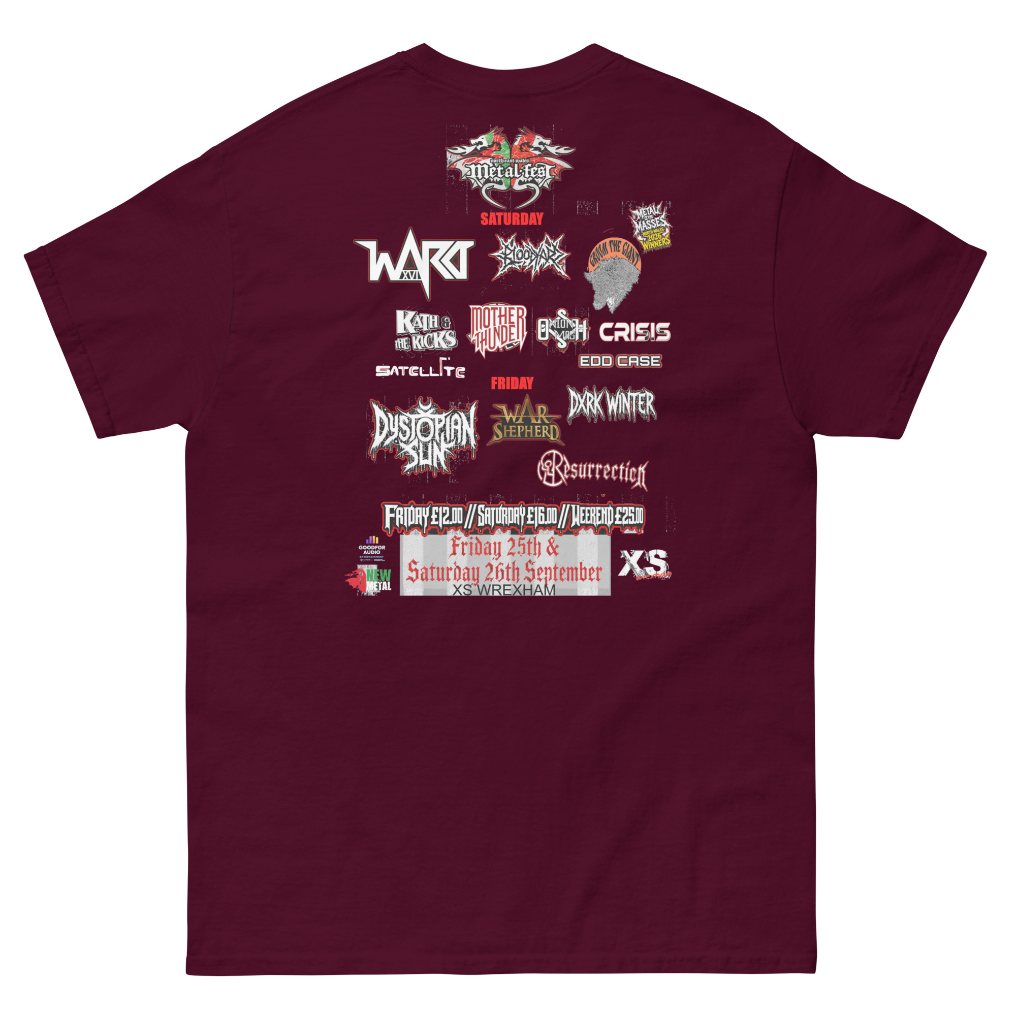 New Metal Fest Unisex classic tee - Image 2